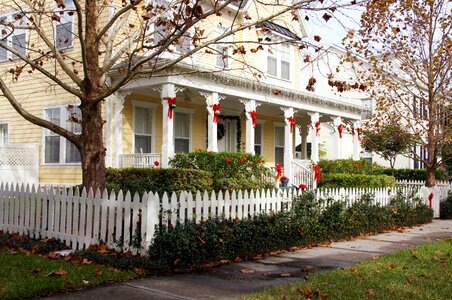 Usa building villa