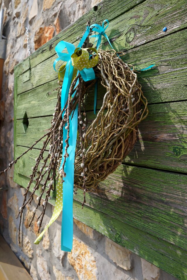 Tape barka wreath