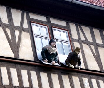 Fenstergucker truss fachwerkhaus