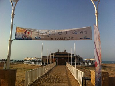 Beach sea regatta