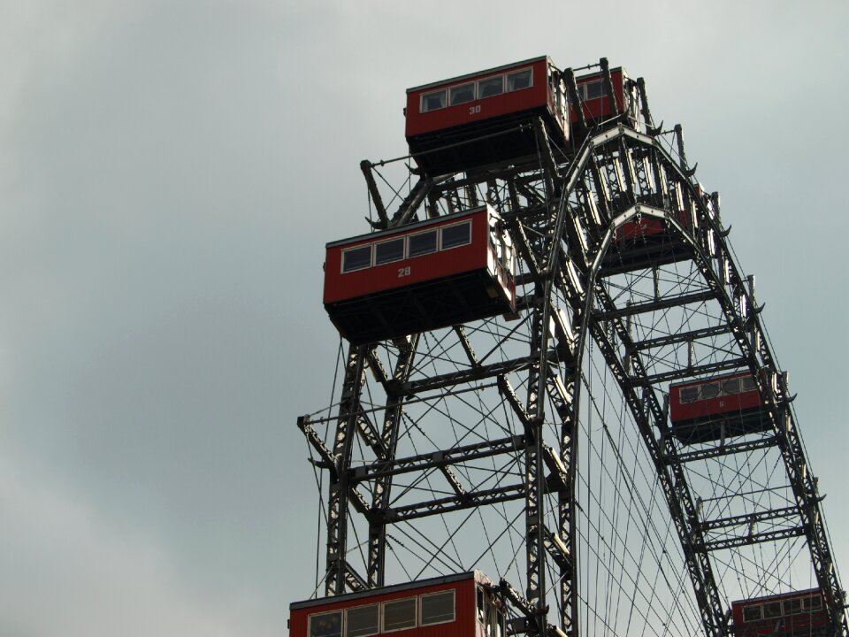 Vienna amusement park steel
