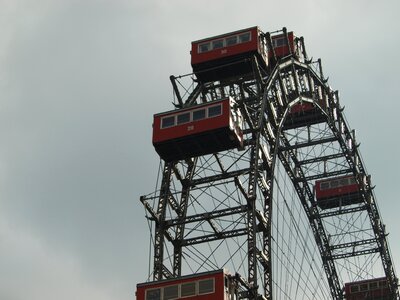 Vienna amusement park steel
