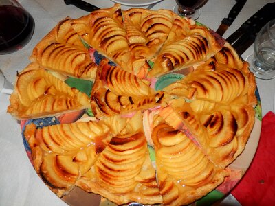 Pie apples dessert