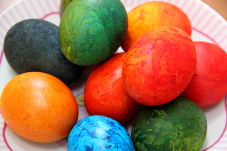 Happy colourful