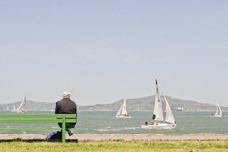 Vacation sea landscape