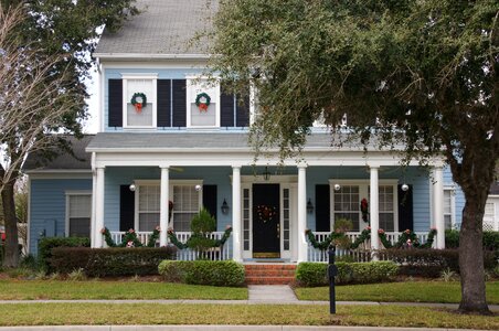 Usa building villa