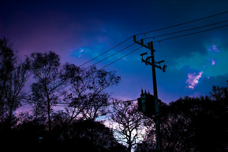 Sunset sky energy