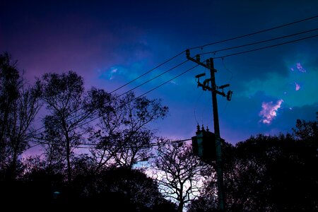 Sunset sky energy
