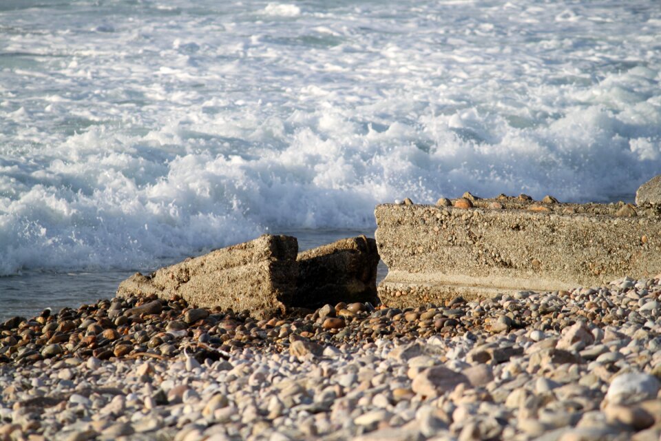 Beach the waves ireland