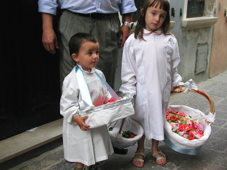 Catholic first communion italy
