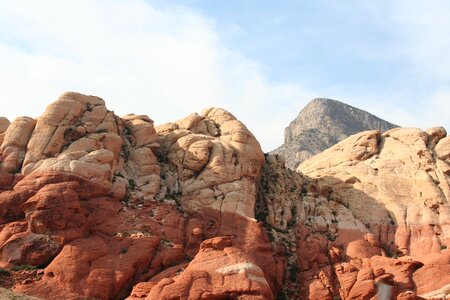 Rock canyon desert photo
