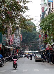 City power lines vietnam photo