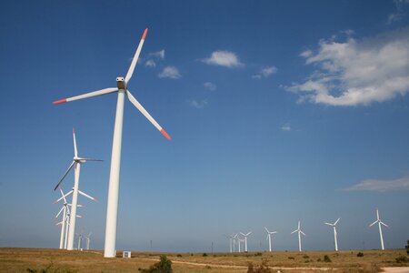Wind electricity bulgaria photo