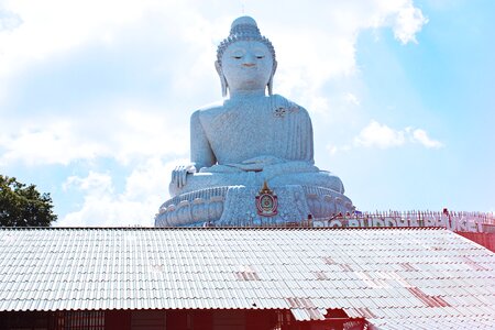 Buddhism statue big photo