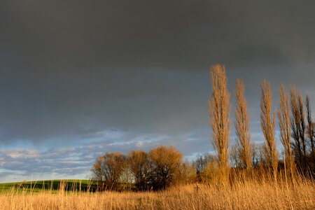 Sky lighting gloomy photo