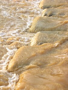 Mud rivers water