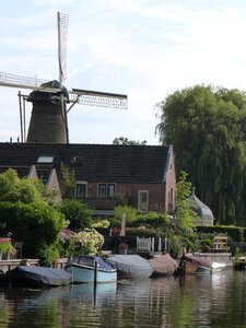 Mill netherlands channel photo