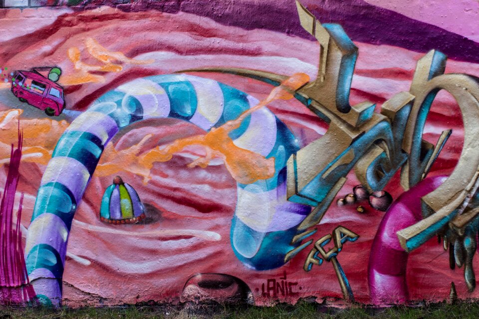 Painting mural stylish