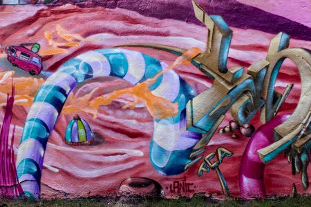 Painting mural stylish