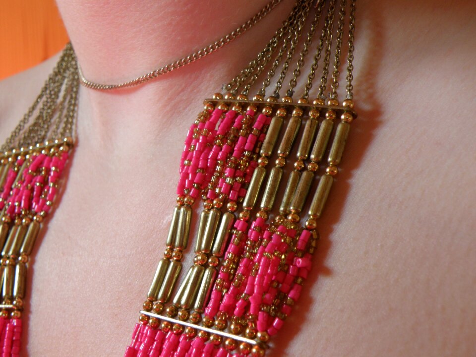Gold necklace chain