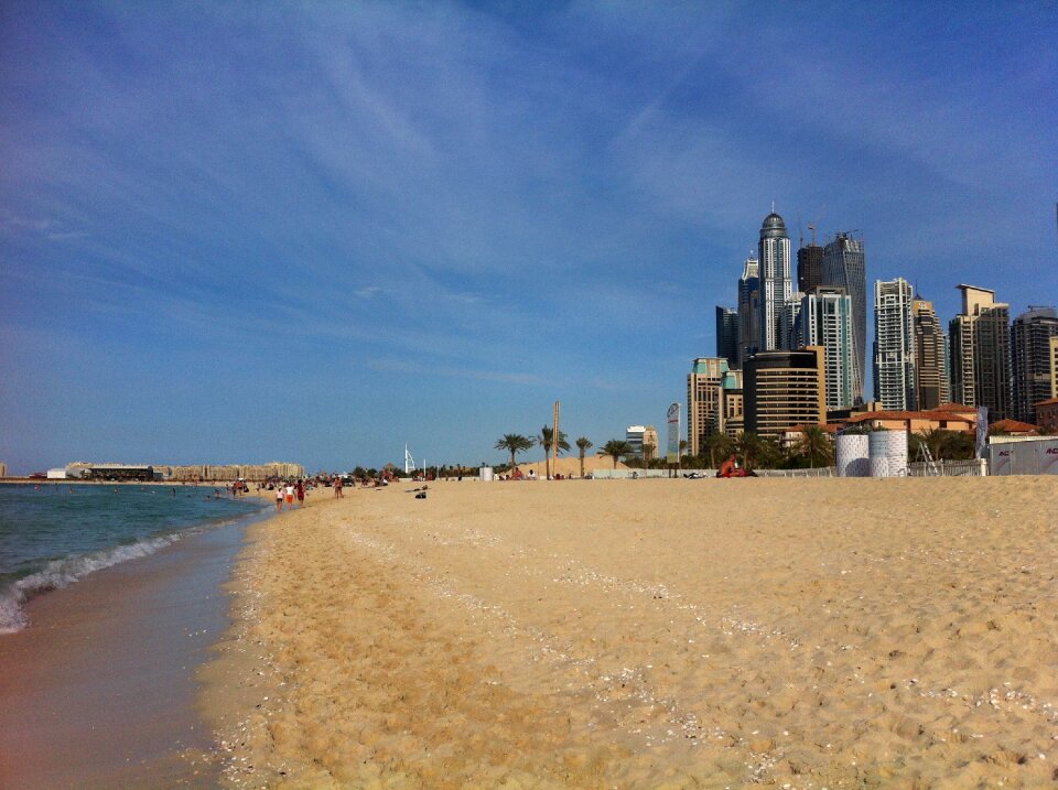 Sand sky seaside