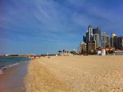 Sand sky seaside