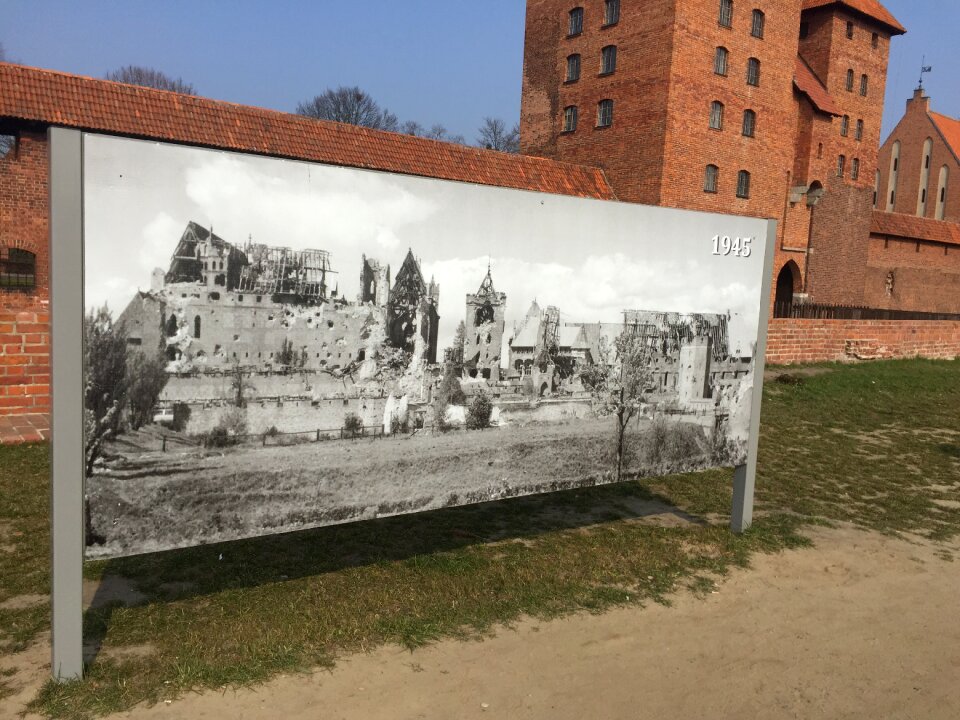 Malbork castle monument