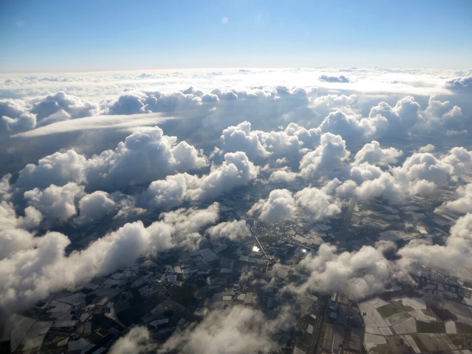 Top view plane view