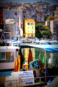 Port city france historic center