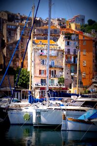 Port city france historic center