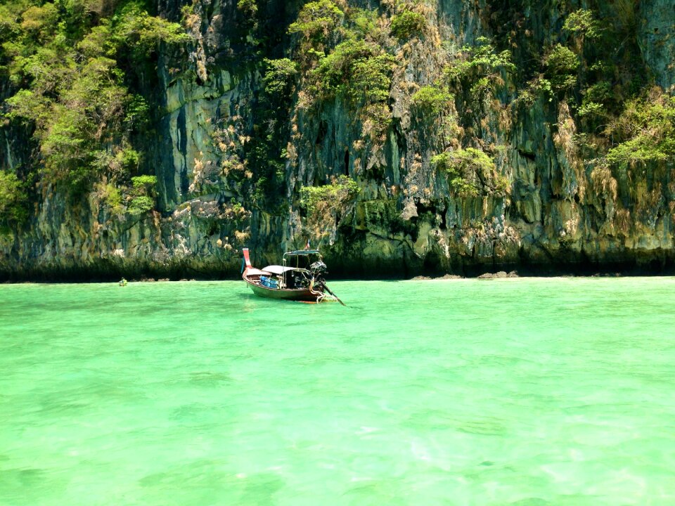 Landscape boat water