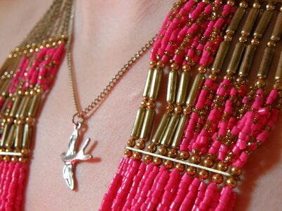 Gold necklace chain