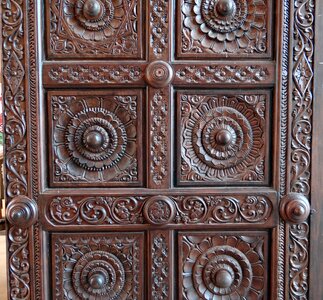 Carved architecture decoration