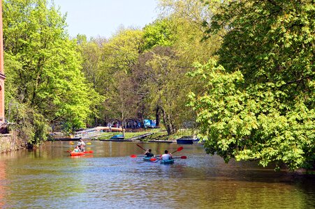 Water river boats photo