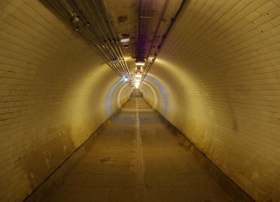 Subway underpass footpath photo