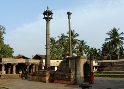 Garuda stambha structure architecture