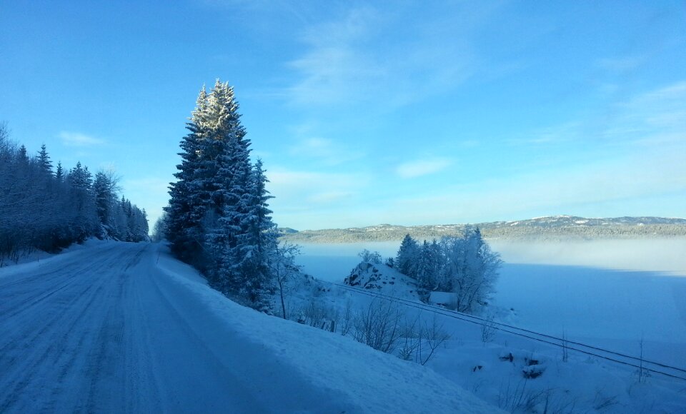 Frozen coldness outdoors