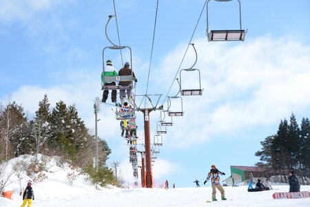 Cable car winter sport