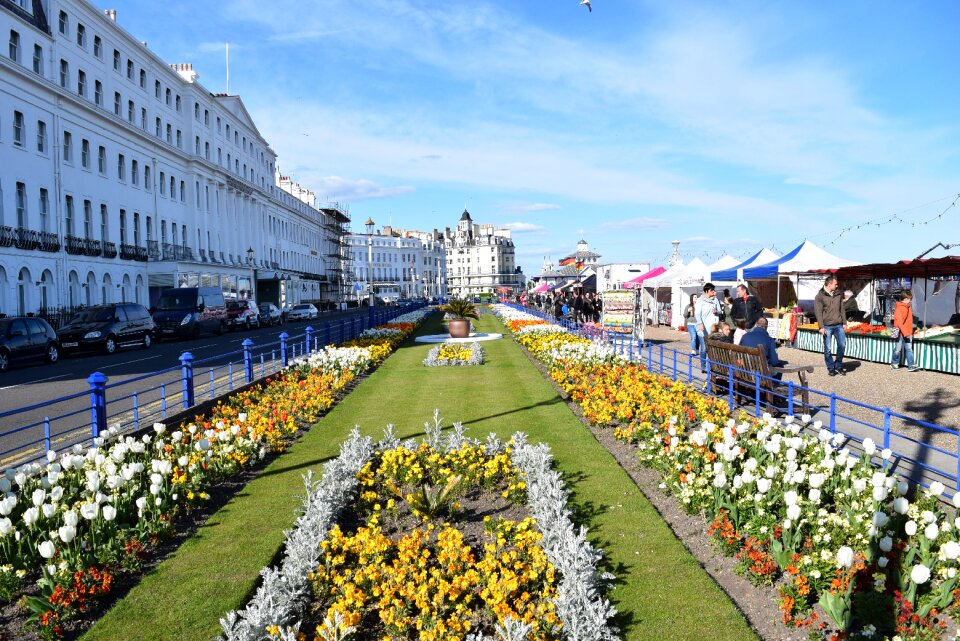 Sunny sky and clouds eastbourne