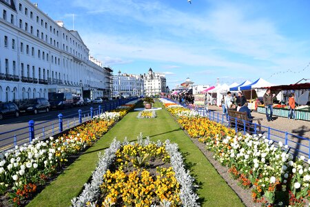 Sunny sky and clouds eastbourne