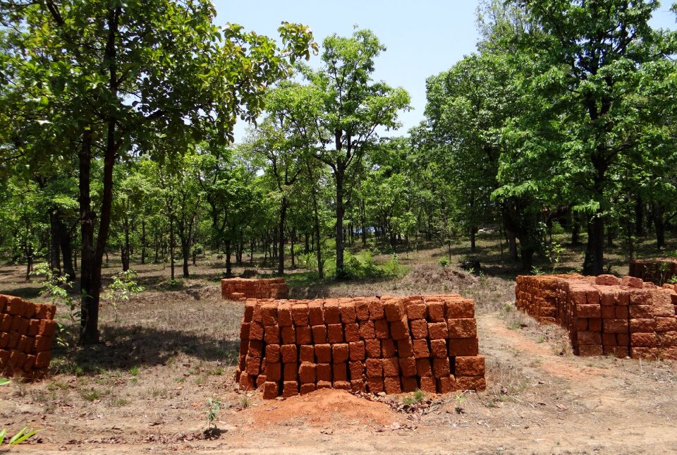 Material construction rock