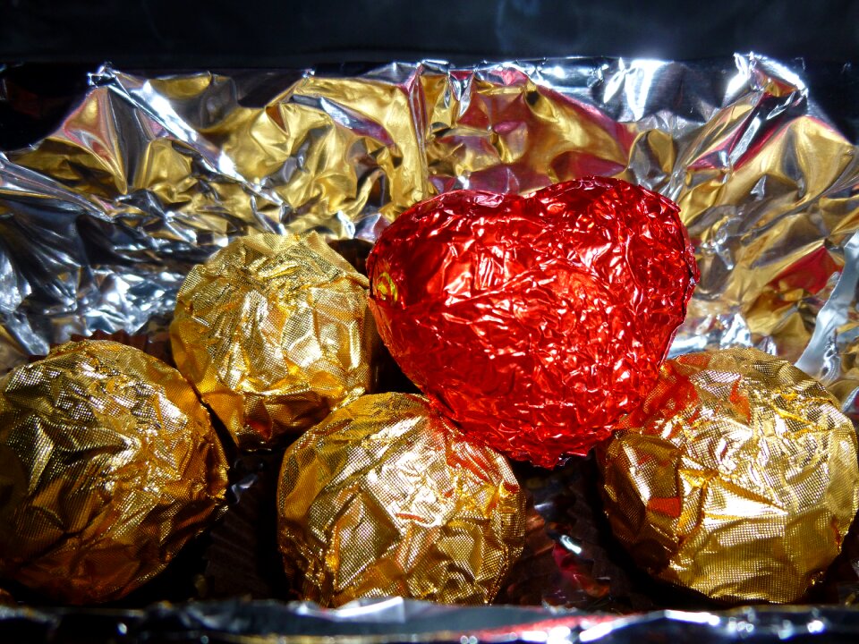 Chocolate delicious aluminum foil