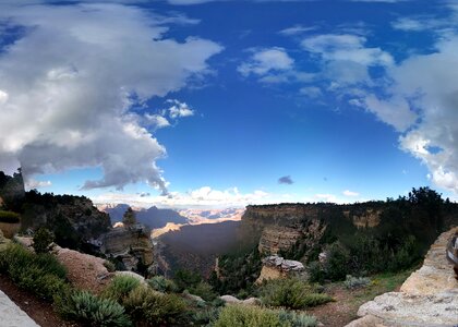 Grand canyon panorama scenery photo