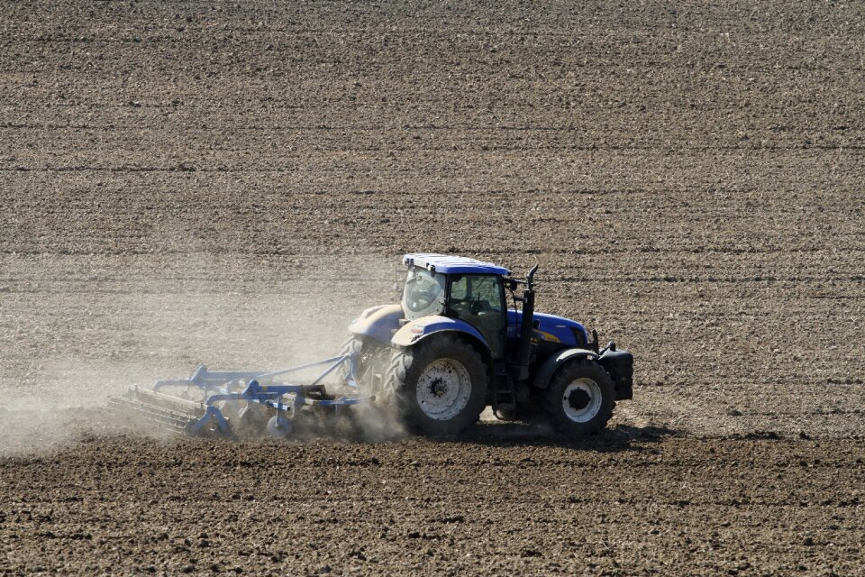 Tractors blue tractor