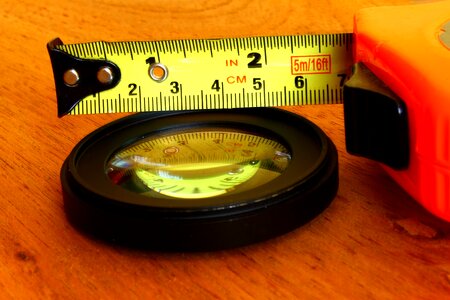 Measurement cm inch photo