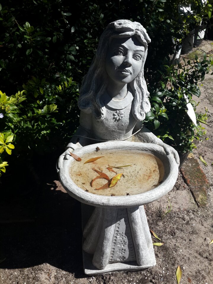 Sculpture stone summer