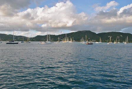 Sea water island