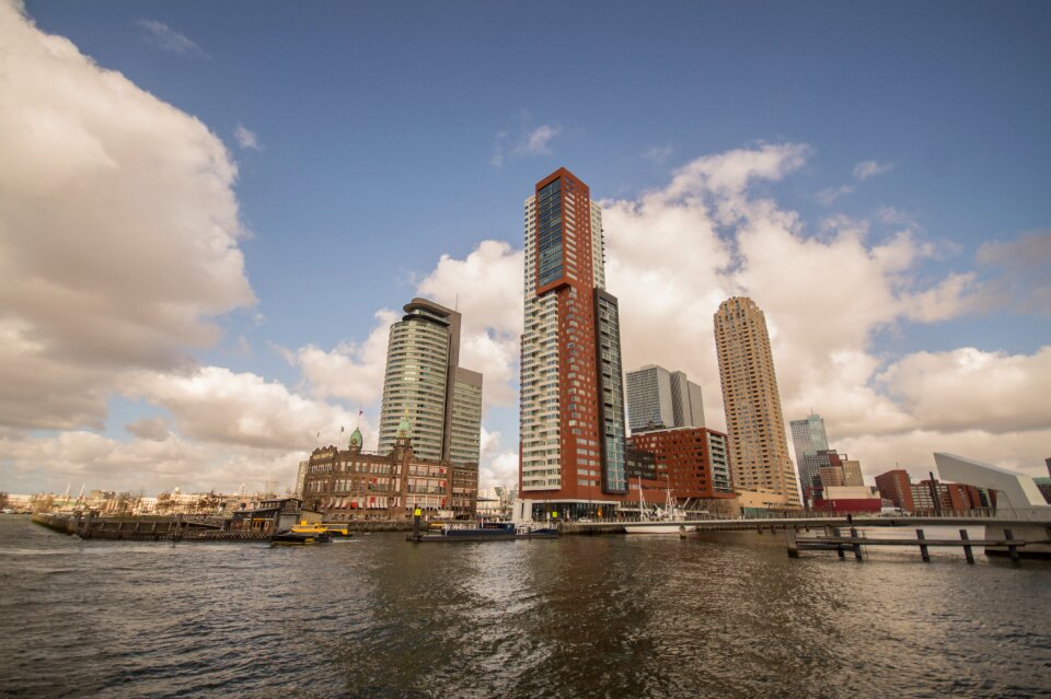 Rotterdam architecture downtown