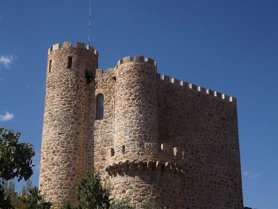 Architecture madrid battlements photo