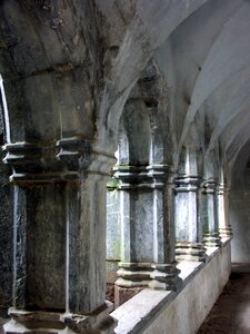 Monastery cloister romanesque